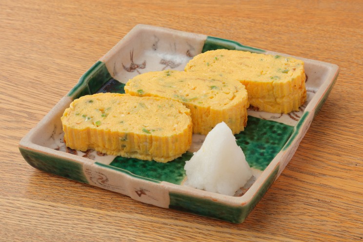 青唐辛子の出汁巻き玉子