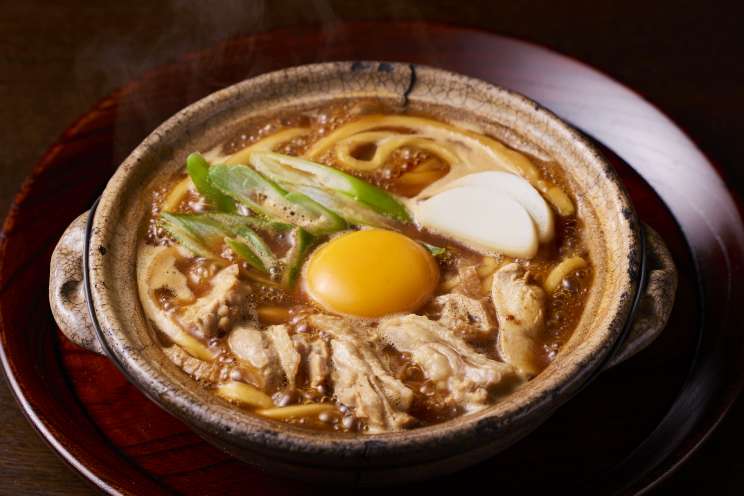 名古屋コーチン入り味噌煮込うどん